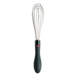 OXO 9" Softworks Whisk: Stainless Steel & Thermoplastic, Dishwasher-Safe Kitchen Tool, Small Balloon Wire Whisk