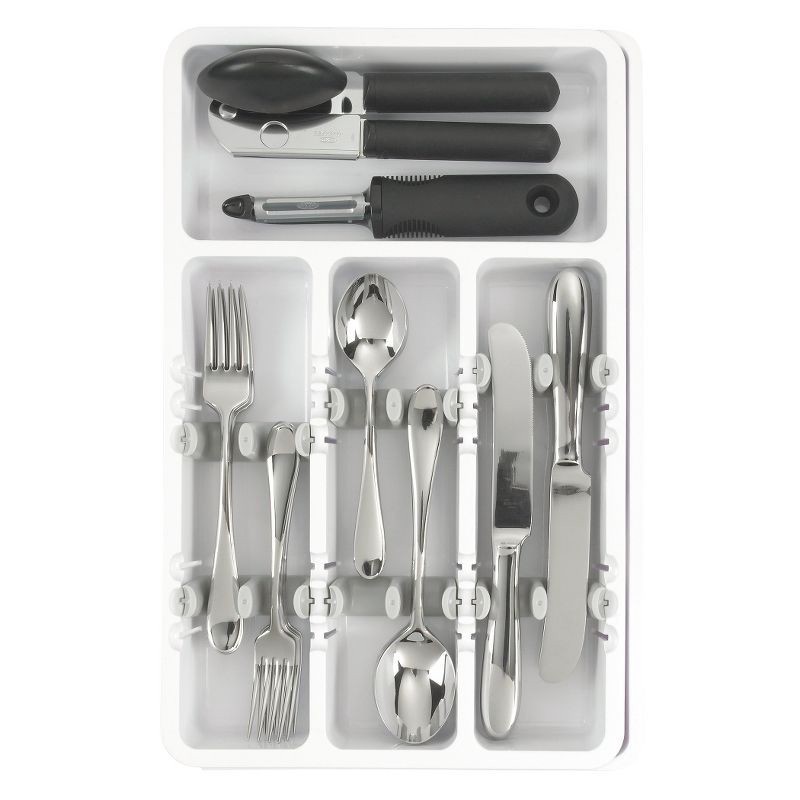 slide 2 of 4, OXO Expandable Utensil Organizer, 1 ct