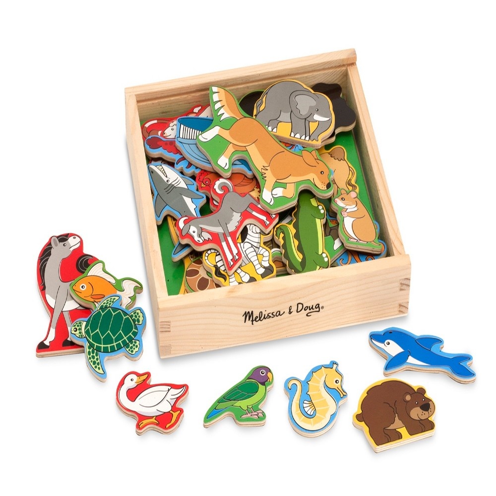 Melissa and doug store animal magnets 32