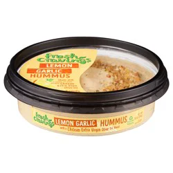 Fresh Cravings Lemon Garlic Hummus 10 oz