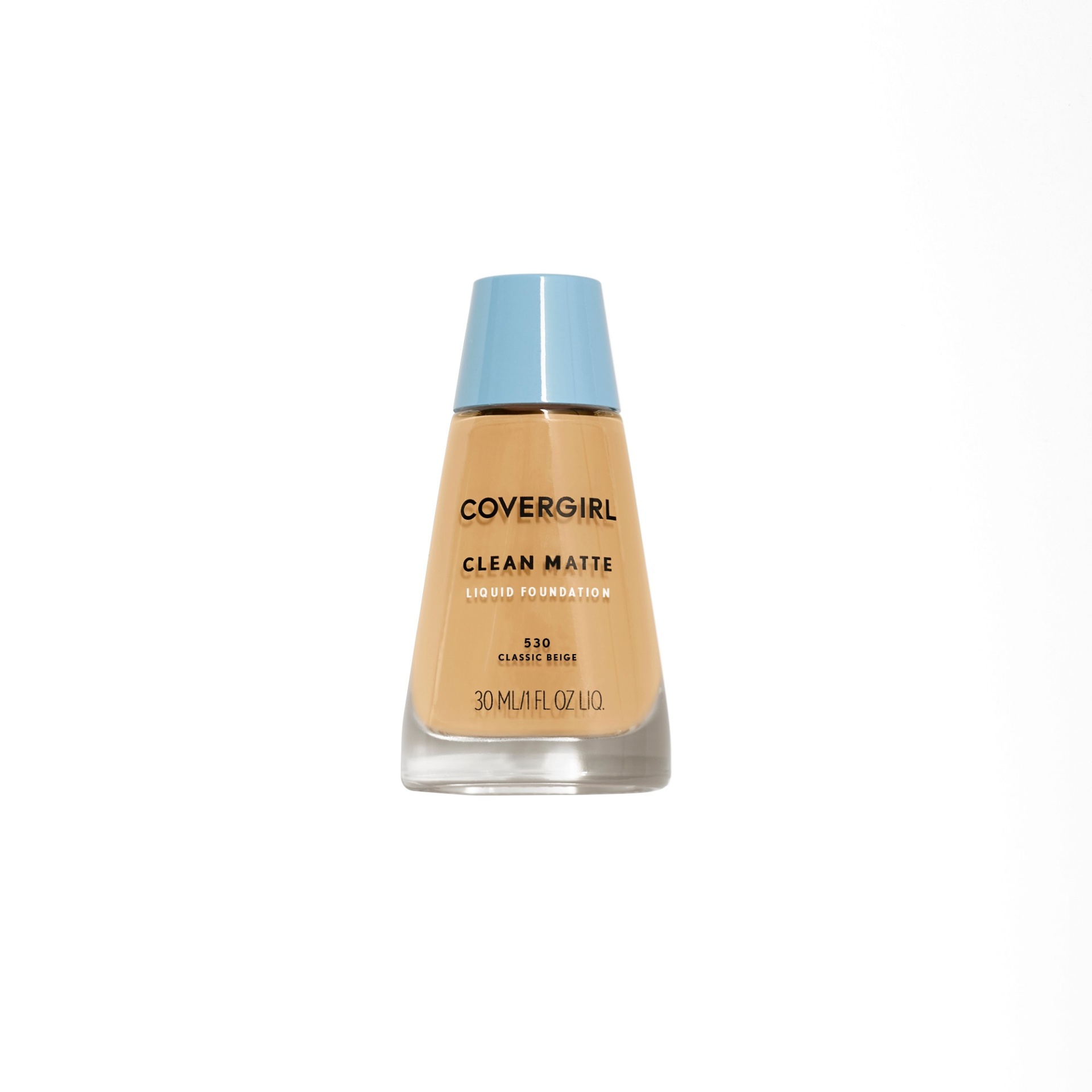 slide 1 of 1, Covergirl Clean Matte Foundation 530 Classic Beige, 1 fl oz