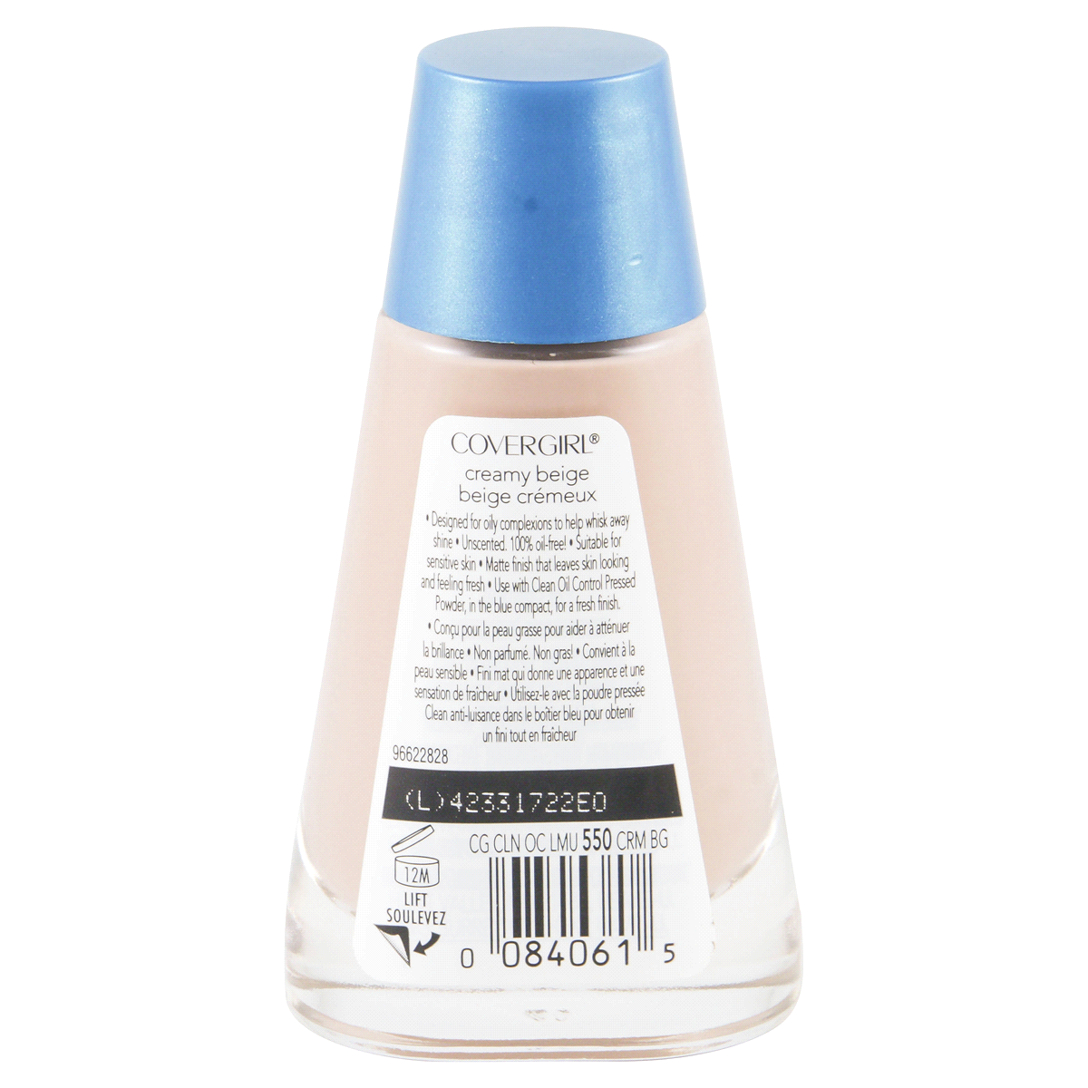 slide 4 of 4, Covergirl Clean Matte Foundation - 550 Creamy Beige, 1 fl oz