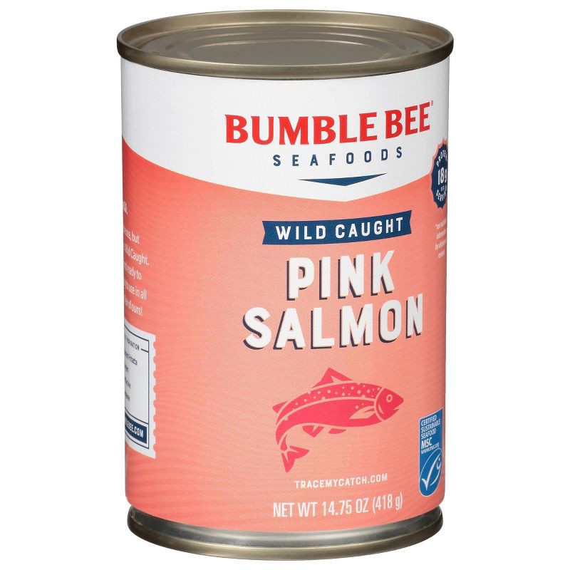 slide 3 of 8, Bumble Bee Premium Wild Pink Salmon 14.75oz, 14.75 oz
