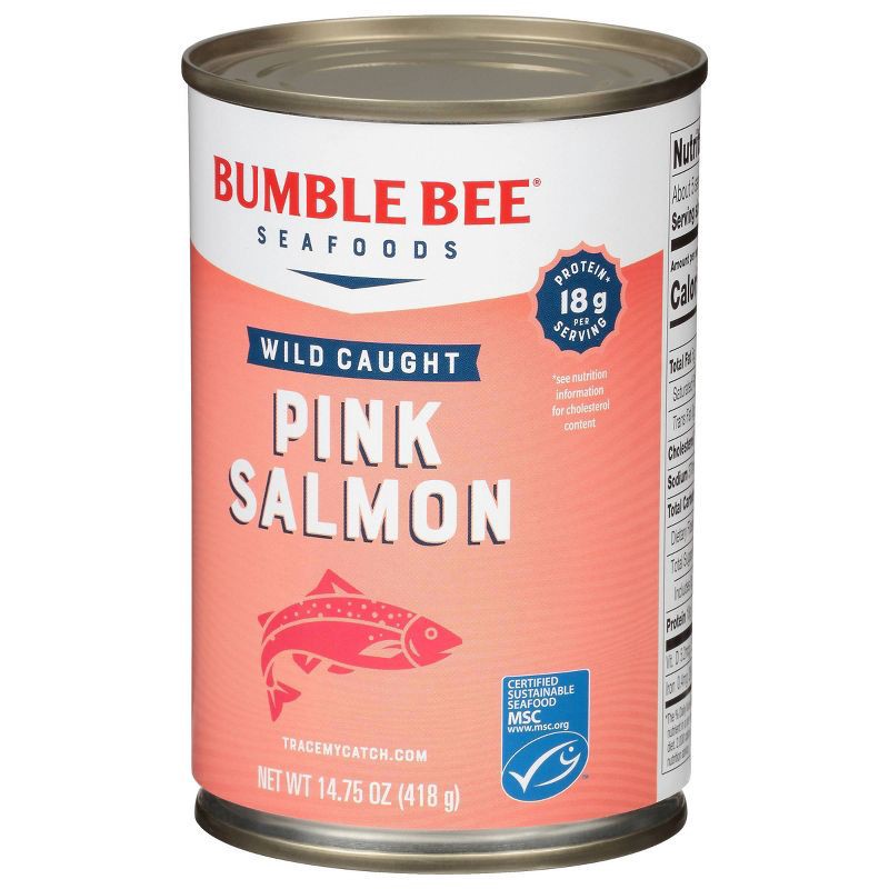 slide 4 of 6, Bumble Bee Premium Wild Pink Salmon 14.75oz, 14.75 oz