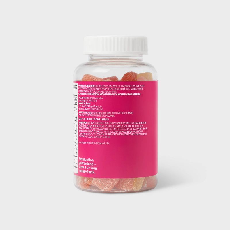 slide 3 of 6, Prenatal Multivitamin Gummies - Fruit Flavors - 90ct - up&up™, 90 ct