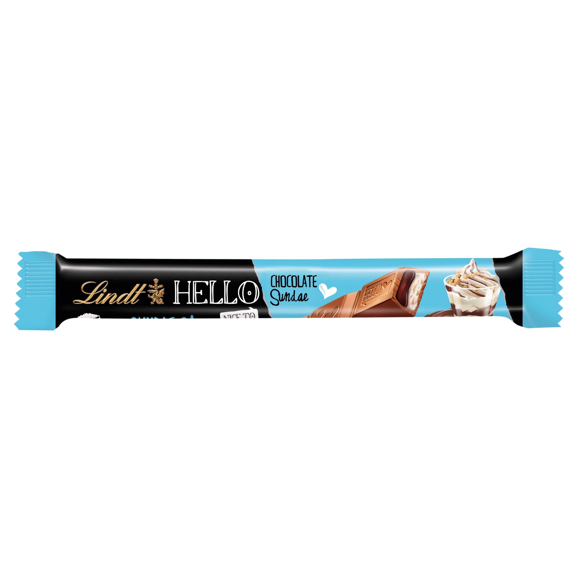 slide 1 of 1, Lindt Hello Chocolate Sundae Stick, 1.4 oz