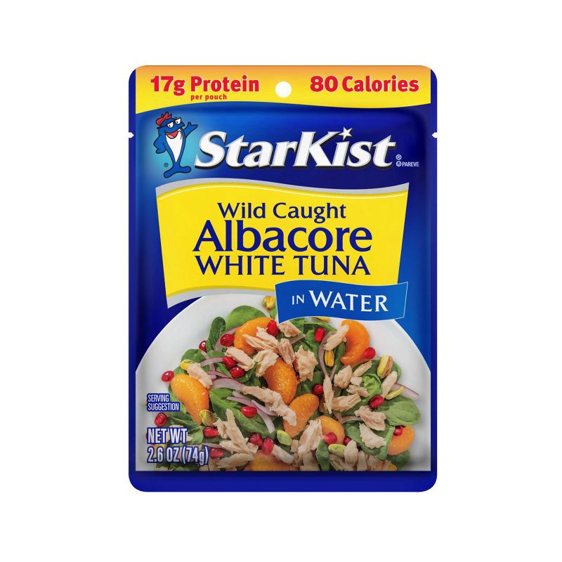 slide 1 of 5, StarKist Albacore White Tuna Pouch - 2.6oz, 2.6 oz