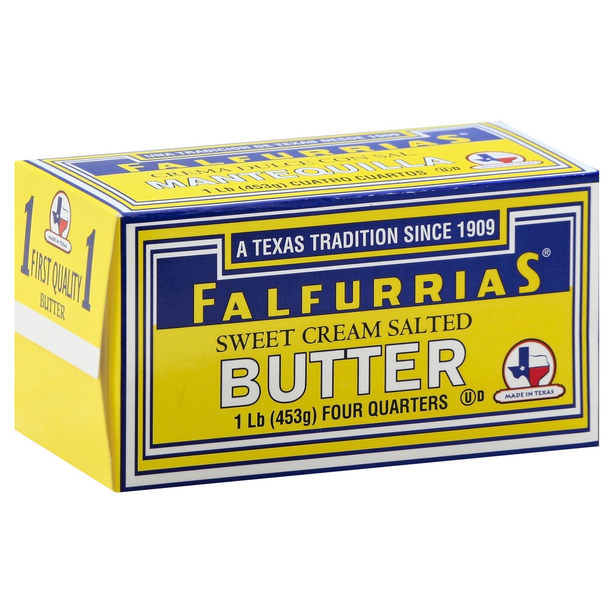 slide 3 of 4, Falfurrias Butter 1 lb, 1 lb