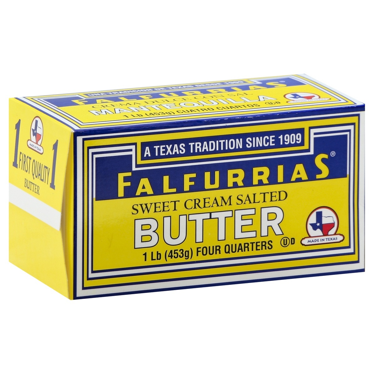 slide 1 of 1, Falfurrias Sweet Cream Salted Butter, 16 oz