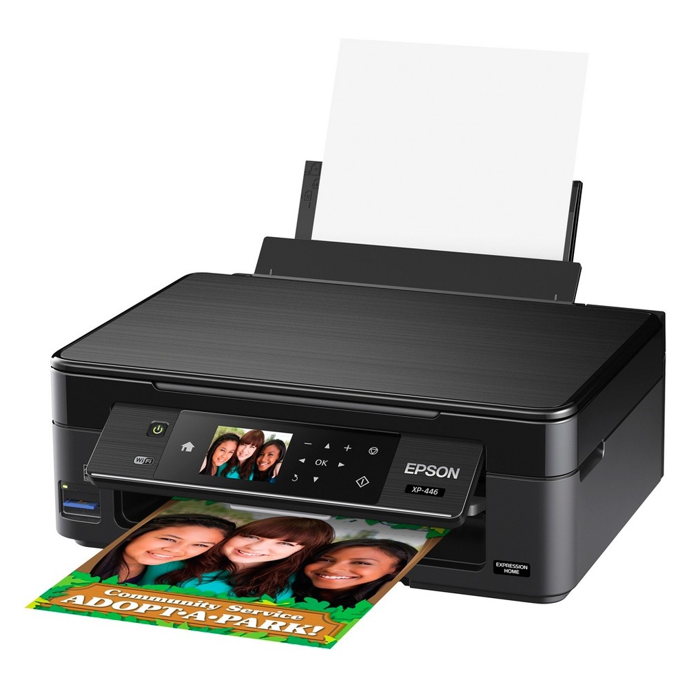 slide 2 of 4, Epson Expression Home XP-446 Wireless Small-In-One Printer, 1 ct