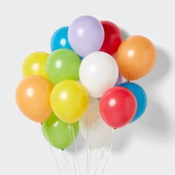 72ct Color Mix Balloons - Spritz™