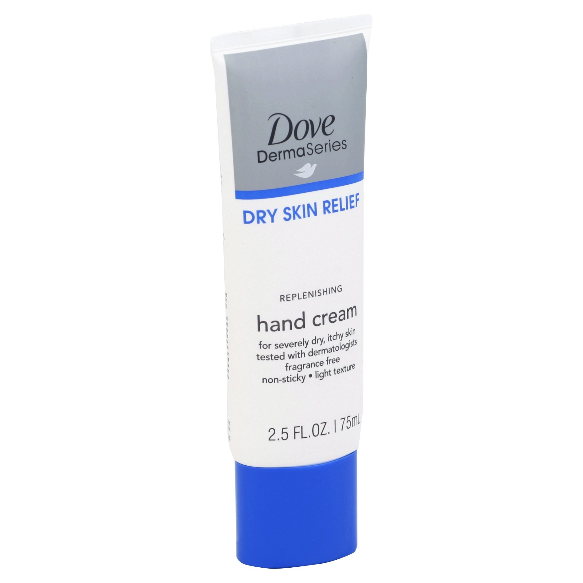 slide 1 of 2, Dove DermaSeries Hand Cream Replenish, 2.5 oz