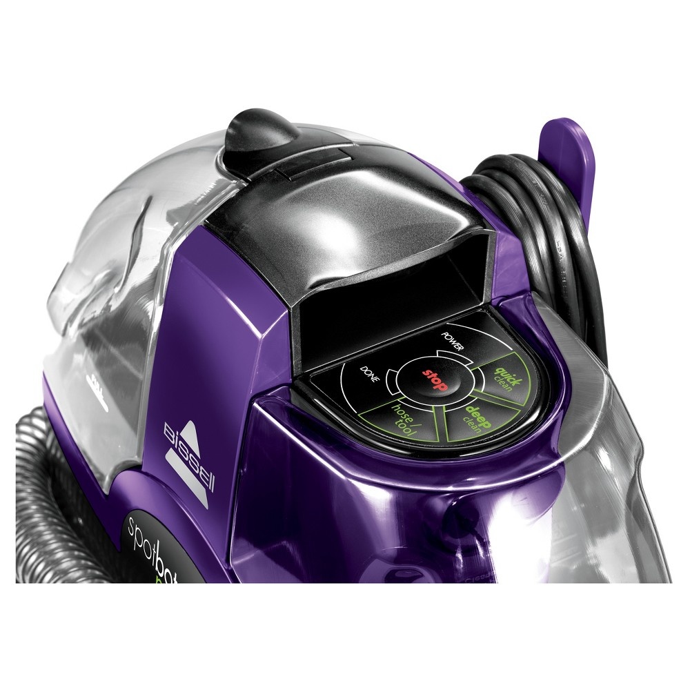 slide 4 of 8, BISSELL Spotbot Pet Robotic Portable Upholstery And Carpet Cleaner - Purple 2114, 1 ct