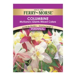 Ferry-Morse McKana's Giants Mixed Colors Columbine Seed Packet, 1 ct