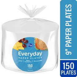 Kroger 9-Inch Paper Plates