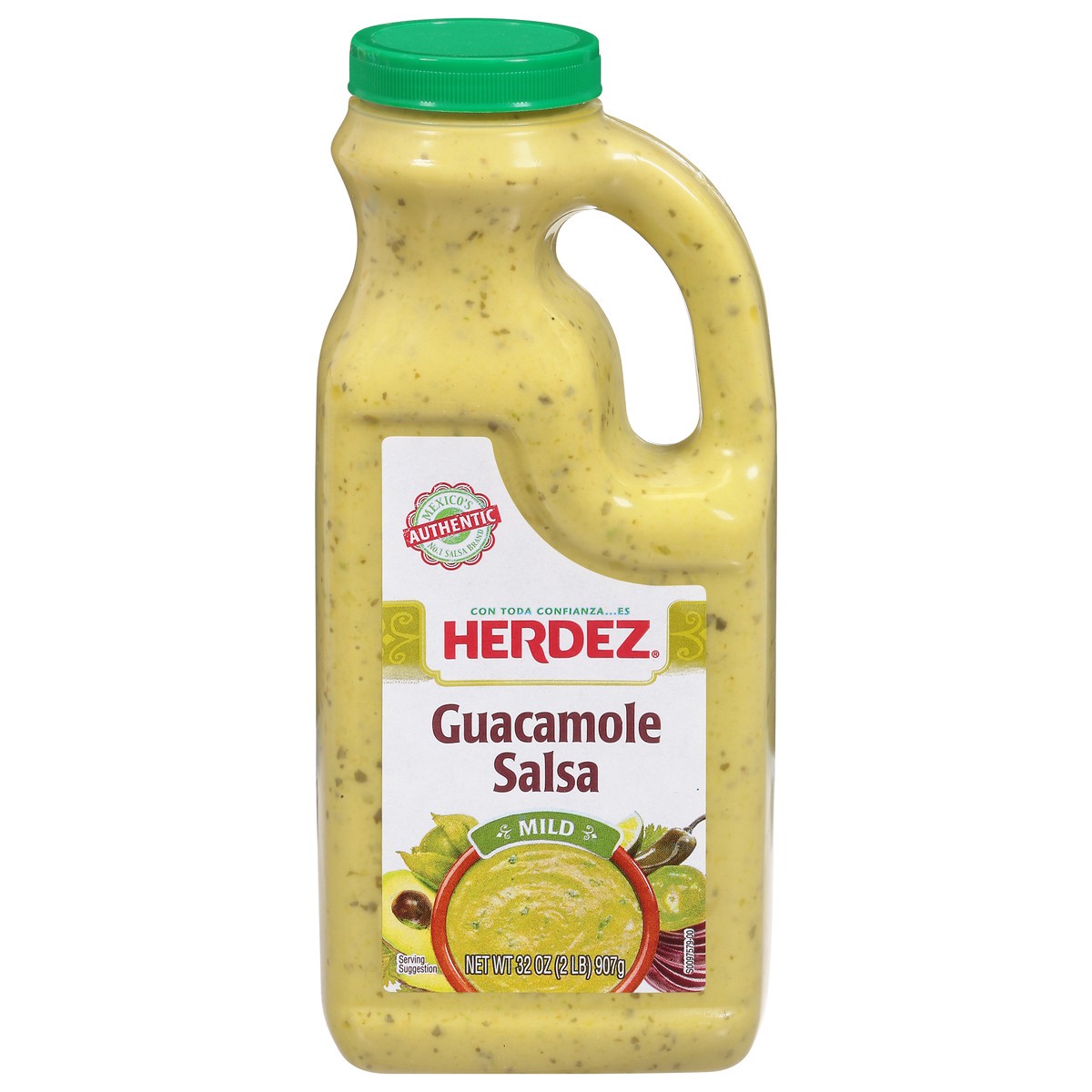 slide 1 of 9, Herdez Mild Guacamole Salsa 32 oz, 32 oz
