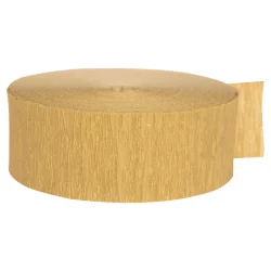 200' Crepe Streamer Gold - Spritz