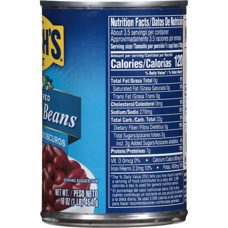 slide 3 of 10, Bush's Dark Red Kidney Beans - 16oz, 16 oz