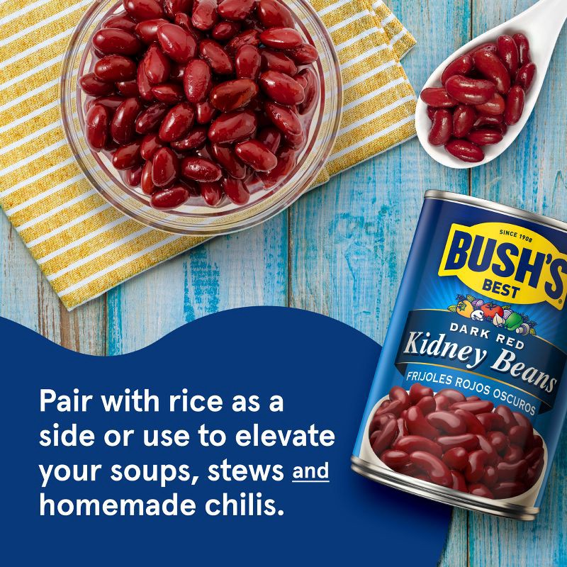 slide 5 of 10, Bush's Dark Red Kidney Beans - 16oz, 16 oz