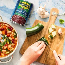 Bush's Reduced Sodium Dark Red Kidney Beans - 16oz