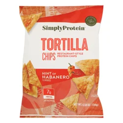 SimplyProtein Restaurant-Style Tortilla Protein Chips 4.58 oz