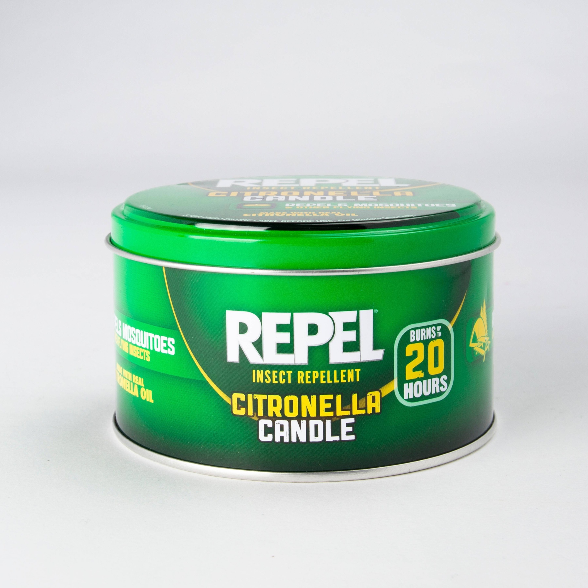 slide 1 of 4, Repel Insect Repellent Citronella Candle, 10 oz