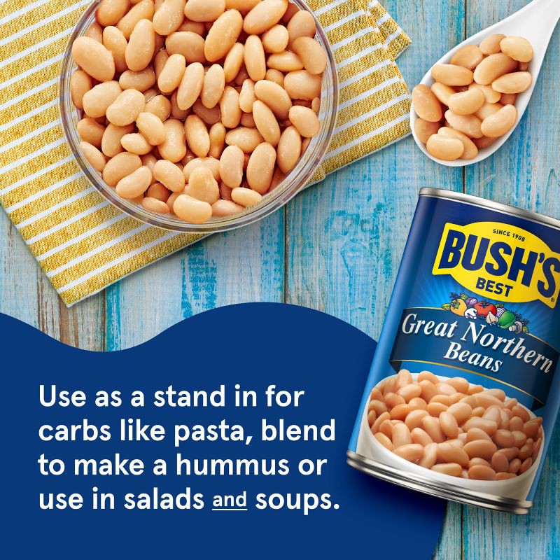 slide 3 of 8, Bush's Great Northern Beans - 15.8oz, 15.8 oz