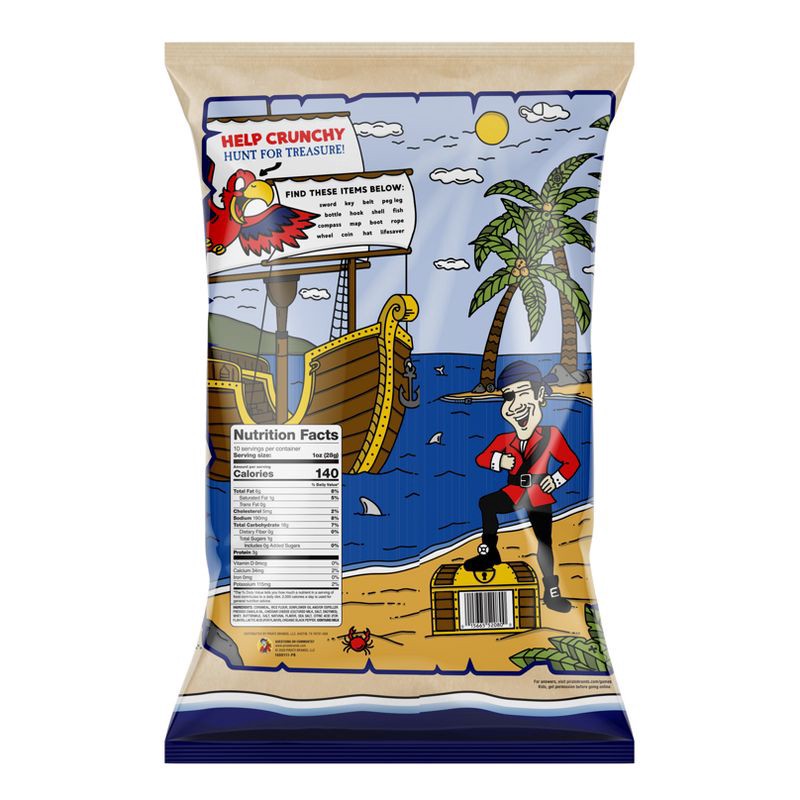 slide 2 of 4, Pirate's Booty Aged White Cheddar Cheese Puffs - 10oz, 10 oz