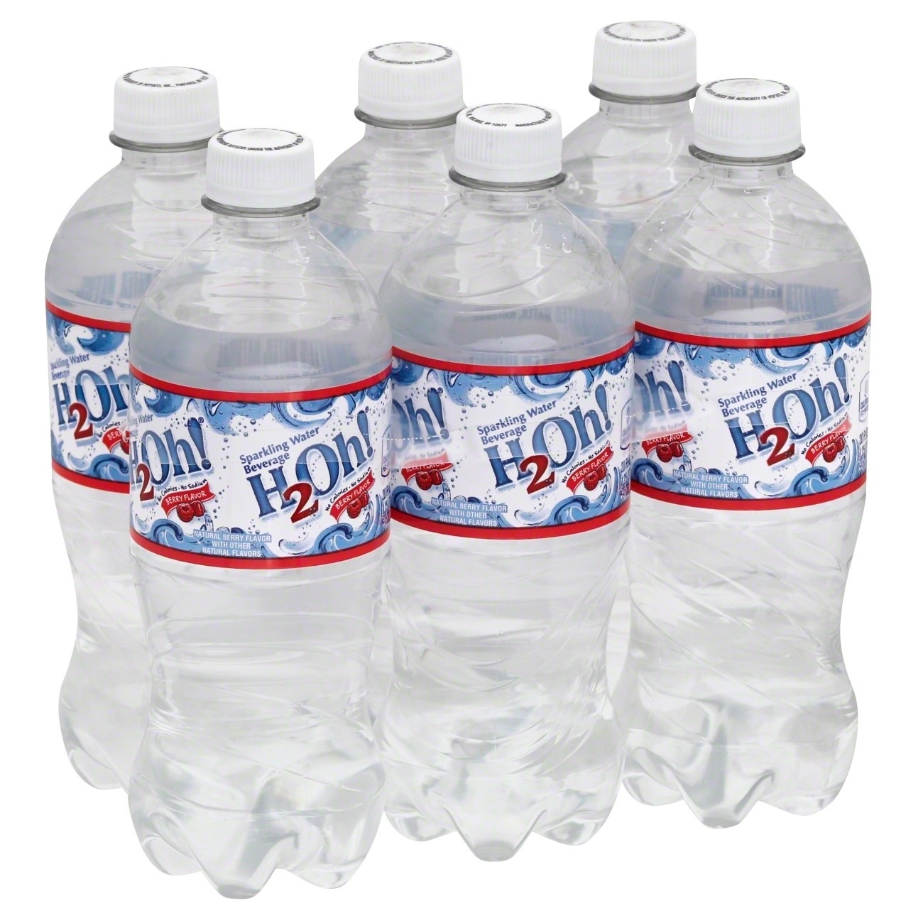 slide 1 of 2, H2Oh! Berry Sparkling Water Beverage, 6 ct; 20 fl oz
