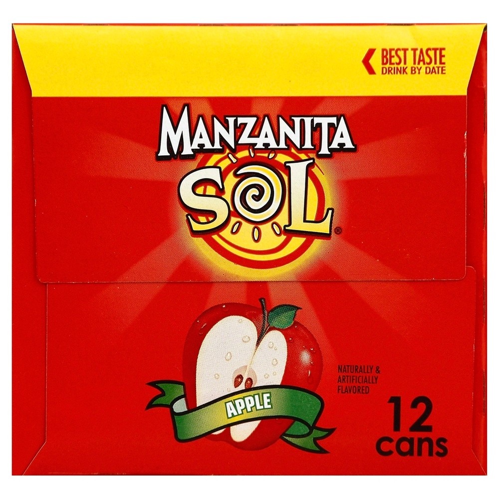 slide 3 of 5, Manzanita Sol Apple Soda, 12 ct, 12 fl oz