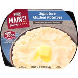 Main St. Bistro Signature Mashed Potatoes 24 oz