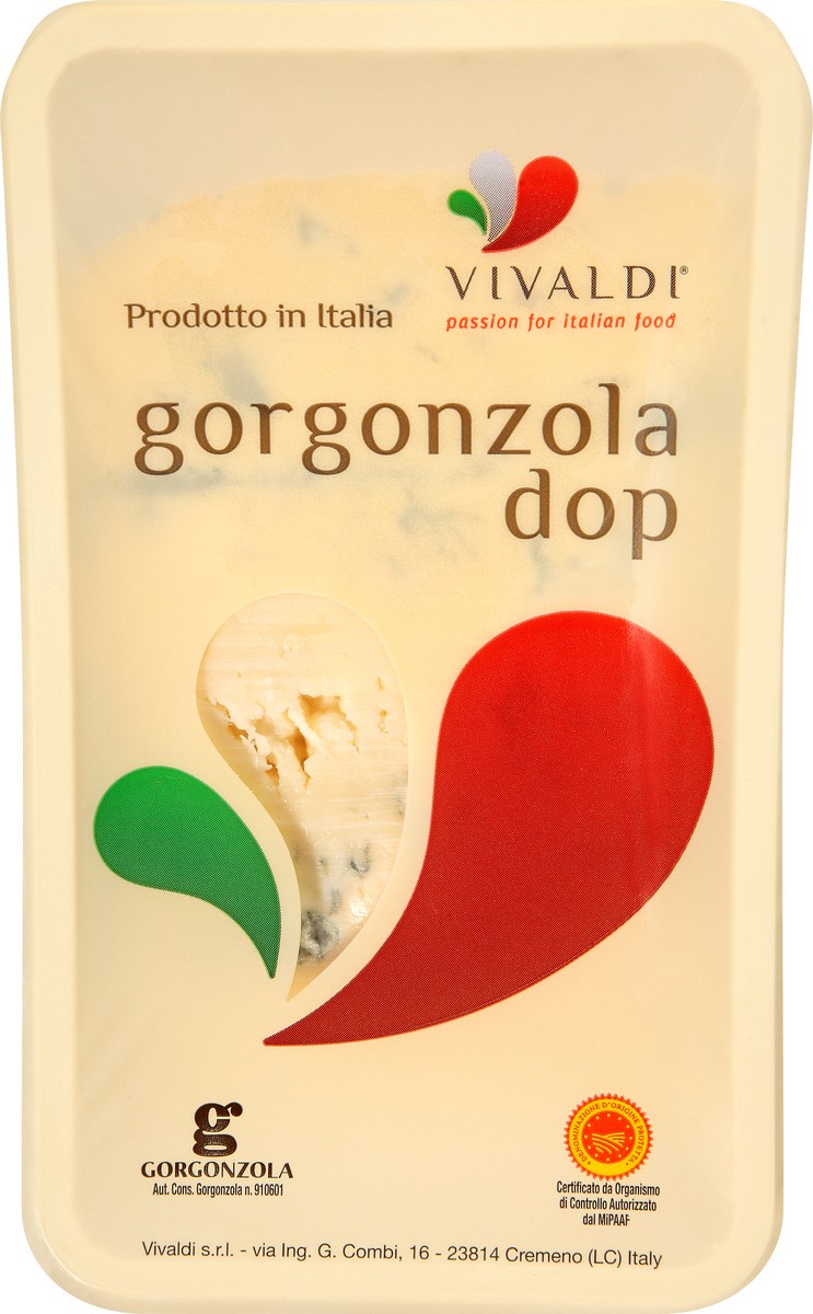 slide 8 of 12, Vivaldi Gargonzola Dop Cheese 7 oz, 7 oz