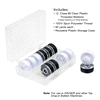 slide 9 of 13, Singer Class 66 Threaded Bobbins Black & White, 12 ct