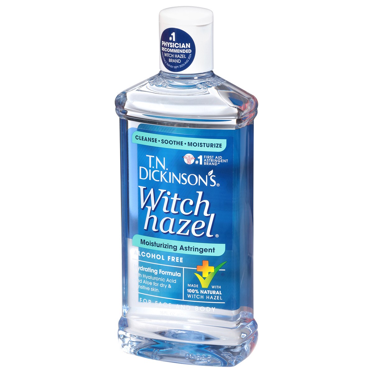 slide 11 of 14, T.N. Dickinson's Witch Hazel Alcohol Free Moisturizing Astringent 16 fl oz, 16 fl oz
