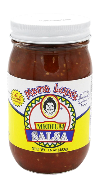 slide 1 of 1, Mama Lupe's Medium Salsa, 16 oz