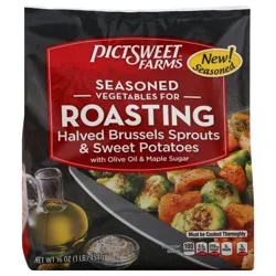 PictSweet Seasoned Halved Brussels Sprouts & Sweet Potatoes with Maple Sugar