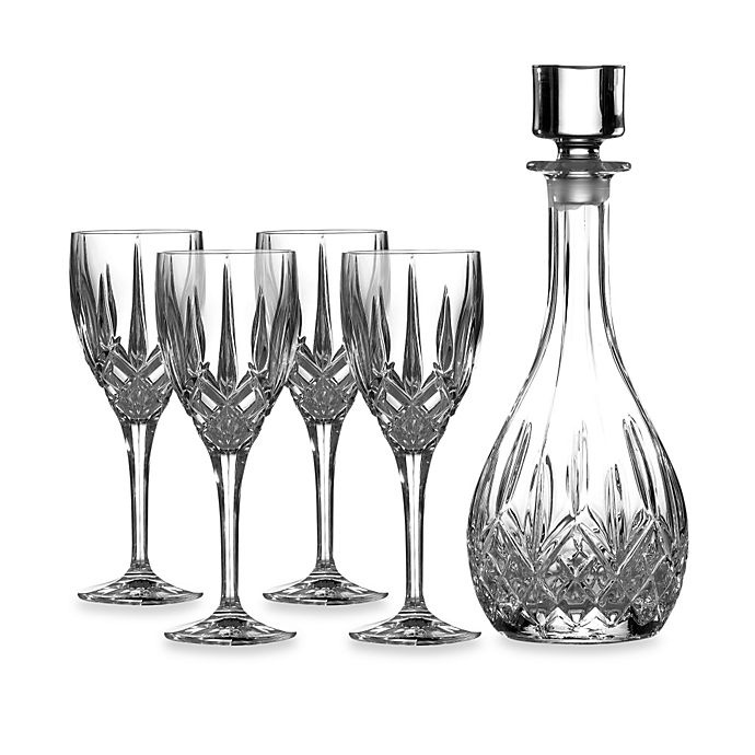 slide 1 of 1, Royal DoultonWine Decanter and 4 Wine Glass Set, 1 ct