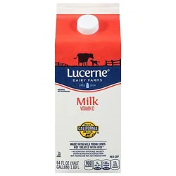 Lucerne Milk - Half Gallon (Container May Vary)