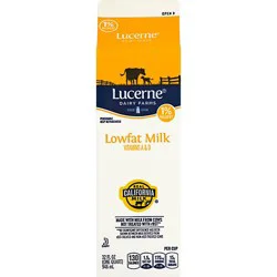 Lucerne Milk Lowfat 1% - 1 Quart