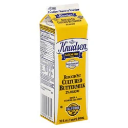 Knudsen Cultured 2% Reduced Fat Buttermilk - 1 Quart