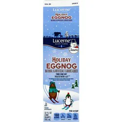 Lucerne Eggnog Holiday 1 Quart - 32 Fl. Oz.