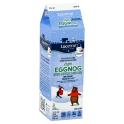 Lucerne Eggnog Holiday Light 1 Quart - 32 Fl. Oz.