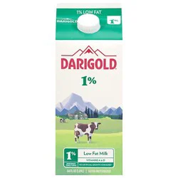 Darigold Milk Lowfat 1% - Half Gallon