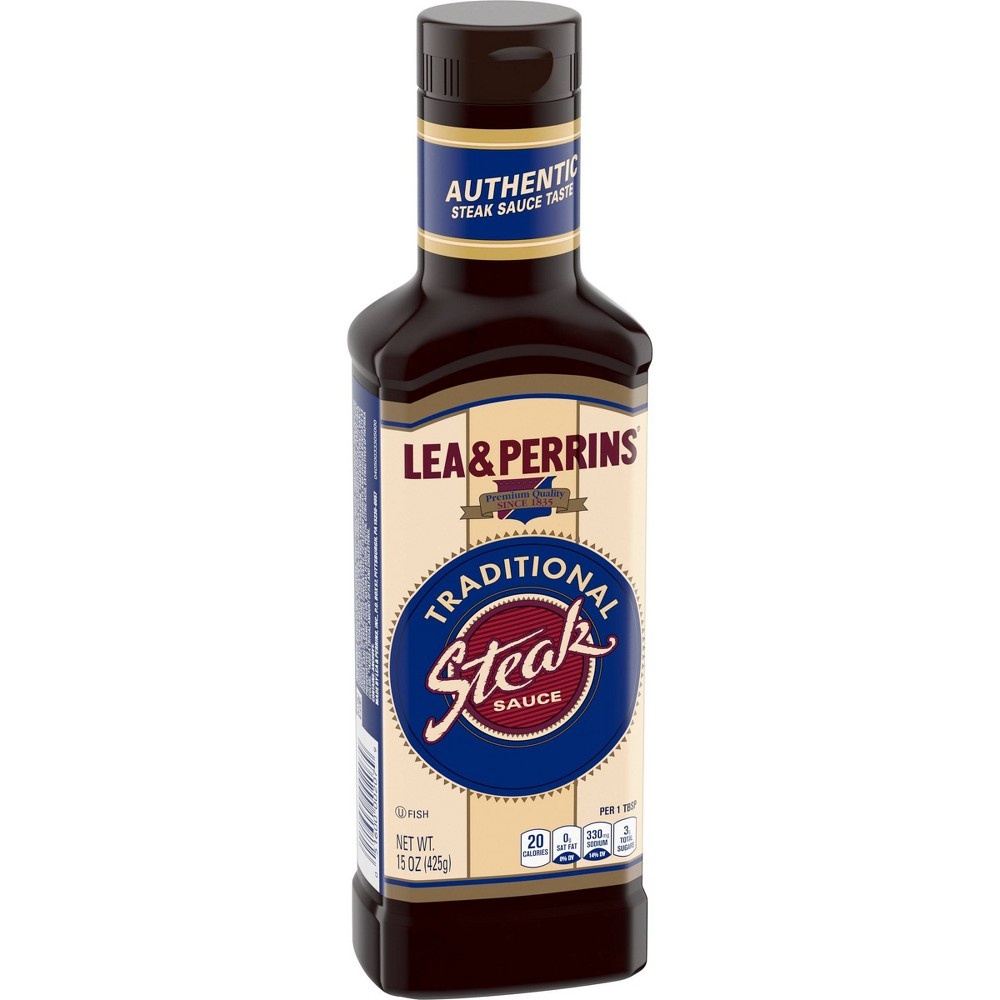 slide 3 of 5, Lea & Perrins Lea & Parrins Traditional Steak Sauce, 15 oz