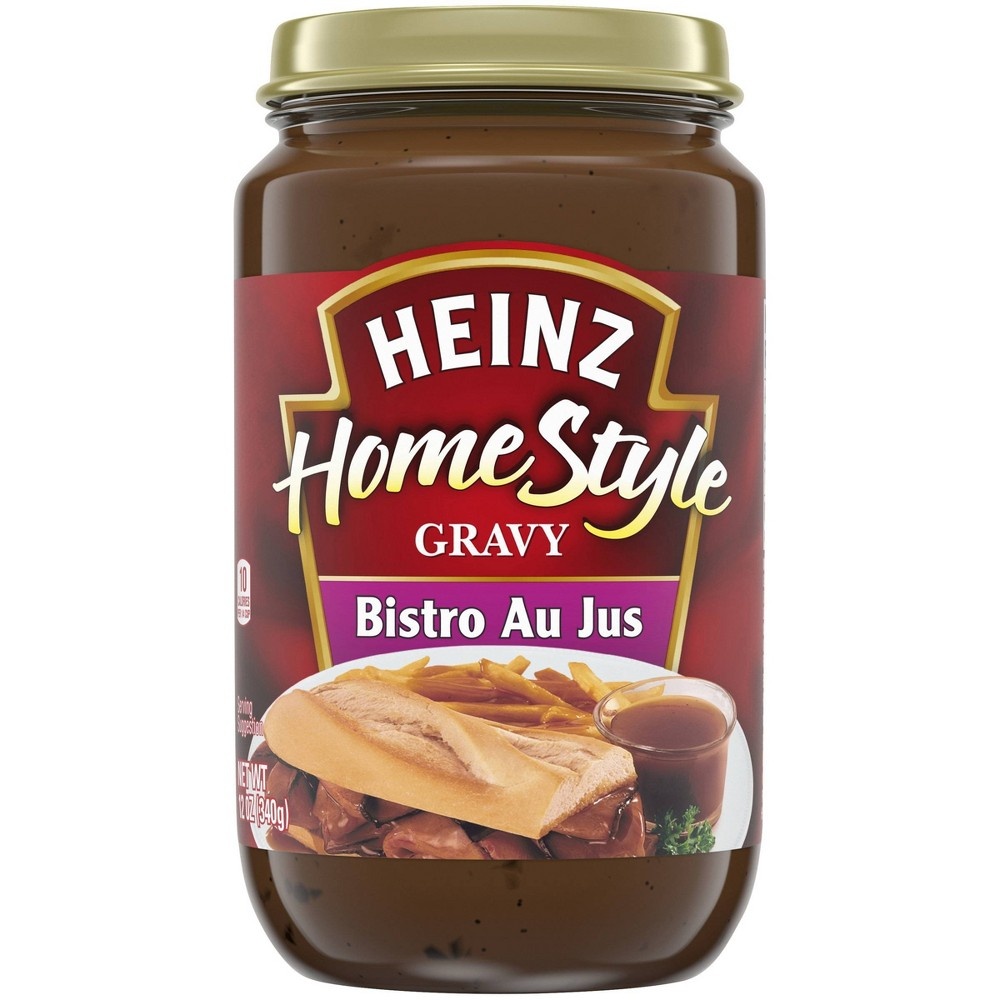 slide 4 of 7, Heinz Bistro Au Jus HomeStyle Gravy 12oz, 12 oz