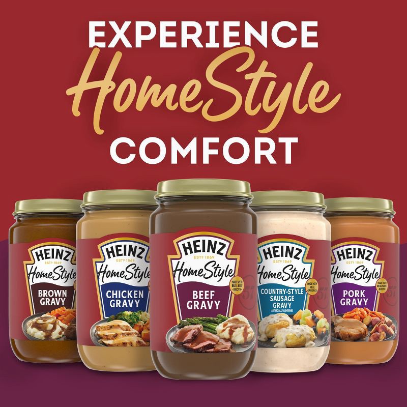 slide 9 of 11, Heinz Home Style Savory Beef Gravy - 12oz, 12 oz