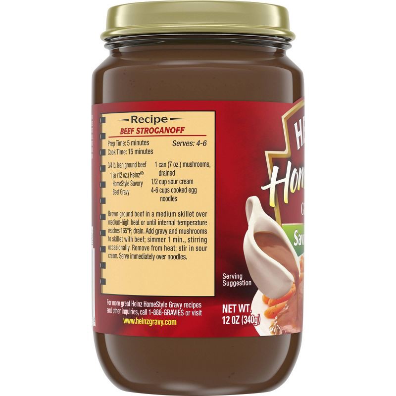 slide 10 of 11, Heinz Home Style Savory Beef Gravy - 12oz, 12 oz