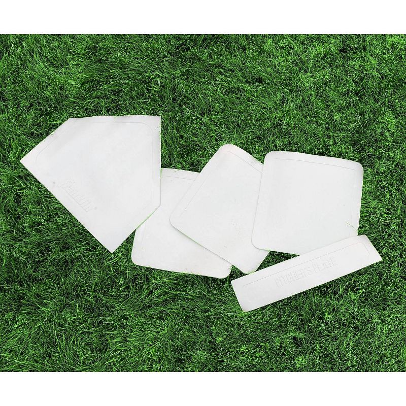 slide 2 of 3, Franklin Sports Throw Down Baseball Bases - 5pc, 5 ct