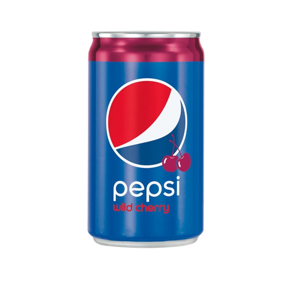 slide 2 of 3, Pepsi Wild Cherry Cola / Mini-Cans, 6 ct, 7.5 fl oz