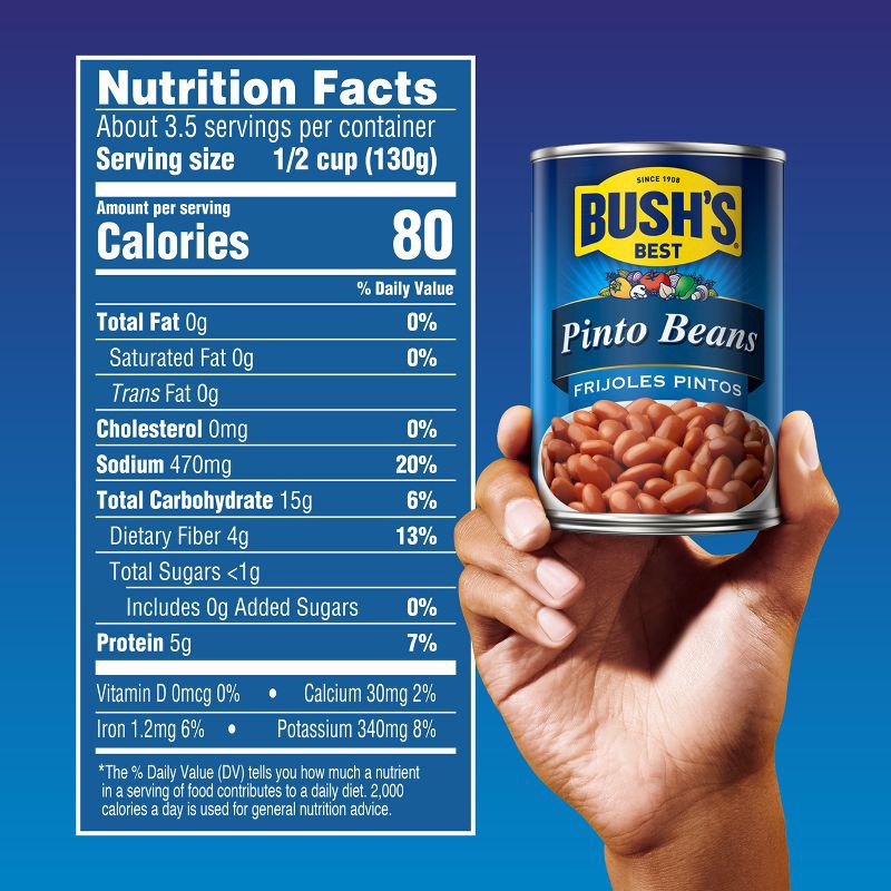 slide 2 of 9, Bush's Pinto Beans - 16oz, 16 oz